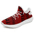 Hawaiian Sneakers YZ Polynesian Tattoo Tribal Red AH White - Polynesian Pride