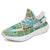 Hawaiian Sneakers YZ Seamless Exotic Tiki Pattern White - Polynesian Pride