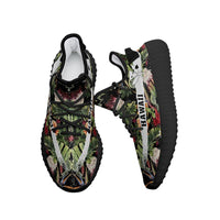 Hawaiian Sneakers YZ Tropical Flowers Watercolor - Polynesian Pride