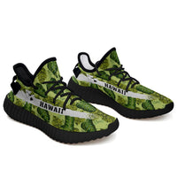 Hawaiian Sneakers YZ Tropical Green Black - Polynesian Pride