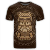 Hawaiian Tiki T Shirt AH - Polynesian Pride