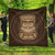 Hawaiian Tiki Premium Quilts AH Black - Polynesian Pride