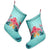 Hawaiian Tropical Strelitzia Hibiscus Plumeria Centre Christmas Stocking - AH - Polynesian Pride