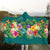 Hawaiian Tropical Strelitzia Plumeria Orchids Hibiscus Polynesian Hooded Blanket - AH - Polynesian Pride