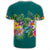 Hawaiian Tropical Strelitzia Plumeria Orchids Hibiscus Polynesian T Shirt AH - Polynesian Pride