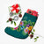 Hawaiian Tropical Strelitzia Plumeria Orchids Hibiscus Polynesian Christmas Stocking - AH - Polynesian Pride