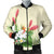 Hawaiian Tropical Wonderful Hibiscus Plumeria Strelitzia Bomber Jacket - AH Black Unisex - Polynesian Pride