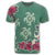 Hawaiian Turtle And Colorful Hibiscus Polynesian T Shirt AH - Polynesian Pride
