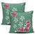 Hawaiian Turtle And Colorful Hibiscus Polynesian Pillow Covers - AH - Polynesian Pride