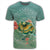 Hawaiian Turtle And Hibiscus Polynesian T Shirt AH - Polynesian Pride