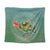 Hawaiian Turtle And Hibiscus Polynesian Tapestry - AH Wall Tapestry Black - Polynesian Pride