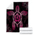 Hawaiian Turtle And Hibiscus Polynesian Premium Blankets Pink - AH - Polynesian Pride