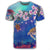 Hawaiian Turtle And Plumeria Pattern Polynesian T Shirt AH - Polynesian Pride