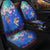 Hawaiian Turtle And Plumeria Pattern Polynesian Car Seat Covers - AH - Polynesian Pride