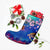 Hawaiian Turtle And Plumeria Pattern Polynesian Christmas Stocking - AH - Polynesian Pride