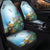 Hawaiian Turtle Dolphin In The Ocean Polynesian Car Seat Covers - AH - Polynesian Pride