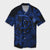 Hawaiian Turtle Hibiscus Plumeria Kanaka Polynesian Hawaiian Shirt Blue - Soft Style - AH Unisex Black - Polynesian Pride