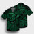 Hawaiian Turtle Hibiscus Plumeria Kanaka Polynesian Hawaiian Shirt Green - Soft Style - AH - Polynesian Pride