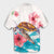 Hawaiian Turtle Hibiscus Waves Polynesian Hawaiian Shirt - AH - Polynesian Pride