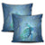 Hawaiian Turtle In The Sea Bubble Polynesian Pillow Covers - AH - Polynesian Pride