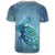 Hawaiian Turtle In The Sea Bubble Polynesian T Shirt AH - Polynesian Pride