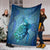 Hawaiian Turtle In The Sea Bubble Polynesian Premium Blankets - AH - Polynesian Pride