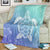 Hawaiian Turtle In The Sea Polynesian Premium Blankets - AH - Polynesian Pride