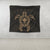 Hawaiian Turtle Kanaka Polynesian Tapestry - Gold - AH - Polynesian Pride