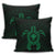 Hawaiian Turtle Kanaka Polynesian Pillow Covers - Green - AH - Polynesian Pride