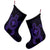 Hawaiian Turtle Kanaka Polynesian Christmas Stocking - Purple - AH - Polynesian Pride