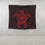 Hawaiian Turtle Kanaka Polynesian Tapestry - Red - AH - Polynesian Pride