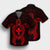 Hawaiian Turtle Kanaka Polynesian Hawaiian Shirt - Red - AH - Polynesian Pride