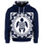 Custom Hawaiian Turtle Pattern Hoodie - Polynesian Pride