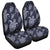 Hawaiian Turtle Pattern Wonderful Car Seat Covers - AH Universal Fit Black - Polynesian Pride