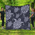 Hawaiian Turtle Pattern Wonderfull Premium Quilts - AH Black - Polynesian Pride