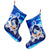 Hawaiian Turtle Plumeria Coconut Tree Polynesian Christmas Stocking Blue - AH - Polynesian Pride