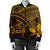 Hawaiian Turtle Plumeria Kakau Polynesian Quilt Bomber Jacket Neo Brown AH - Polynesian Pride