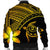 Hawaiian Turtle Plumeria Kakau Polynesian Quilt Bomber Jacket Neo Yellow AH - Polynesian Pride