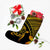 Hawaiian Turtle Plumeria Kakau Polynesian Quilt Christmas Stocking Neo Yellow AH - Polynesian Pride