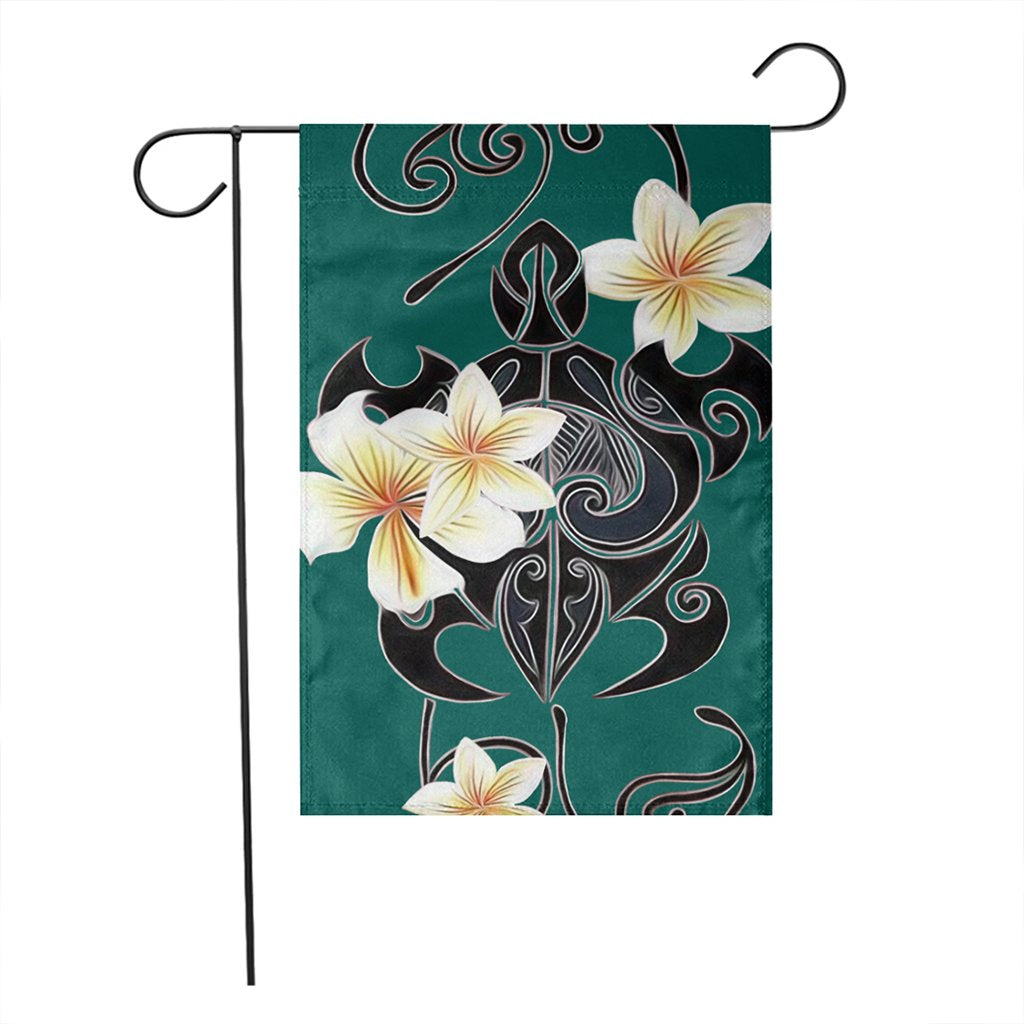 Hawaiian Turtle Plumeria Polynesian Flag Mint - AH - Polynesian Pride