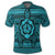 Hawaiian Turtle Polynesian Tribal Polo Shirt Blue - Polynesian Pride