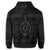 Hawaiian Turtle Polyensian Tribal Zip Hoodie Gray - Polynesian Pride