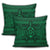 Hawaiian Turtle Polynesian Tribal Pillow Covers Green AH - Polynesian Pride