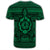 Hawaiian Turtle Polynesian Tribal T Shirt Green AH - Polynesian Pride