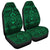 Hawaiian Turtle Polynesian Tribal Car Seat Covers Green AH Universal Fit Black - Polynesian Pride