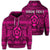 Custom Hawaiian Turtle Polyensian Tribal Hoodie Pink Unisex Art - Polynesian Pride