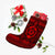 Hawaiian Turtle Polynesian Tribal Christmas Stocking Red AH - Polynesian Pride