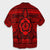 Hawaiian Turtle Polyensian Tribal Hawaiian Shirt Red AH - Polynesian Pride