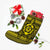 Hawaiian Turtle Polynesian Tribal Christmas Stocking Yellow AH - Polynesian Pride