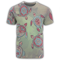 Hawaiian Turtle Polynesian T Shirt AH - Polynesian Pride